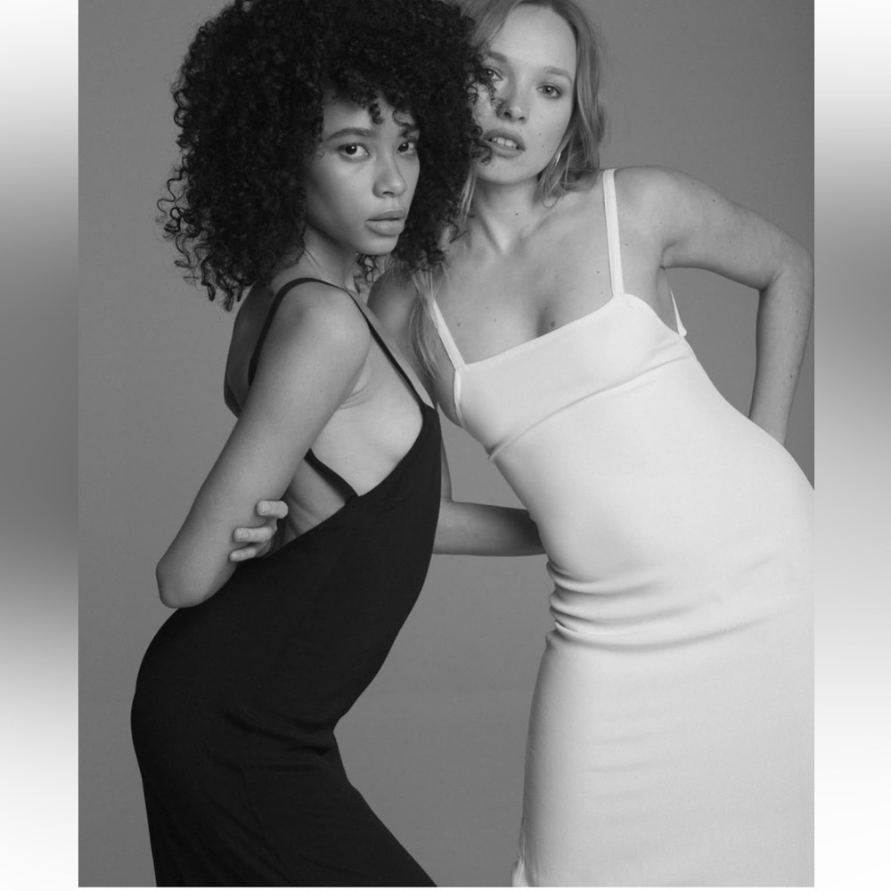 TROIS THE LABEL - Bebe Dress White